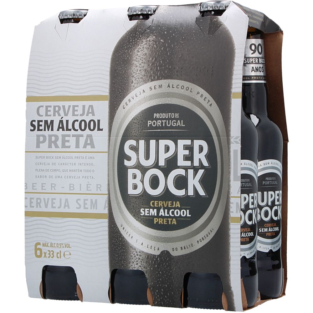  - Cerveja Super Bock Preta s/ Álcool TP 6x33cl (1)