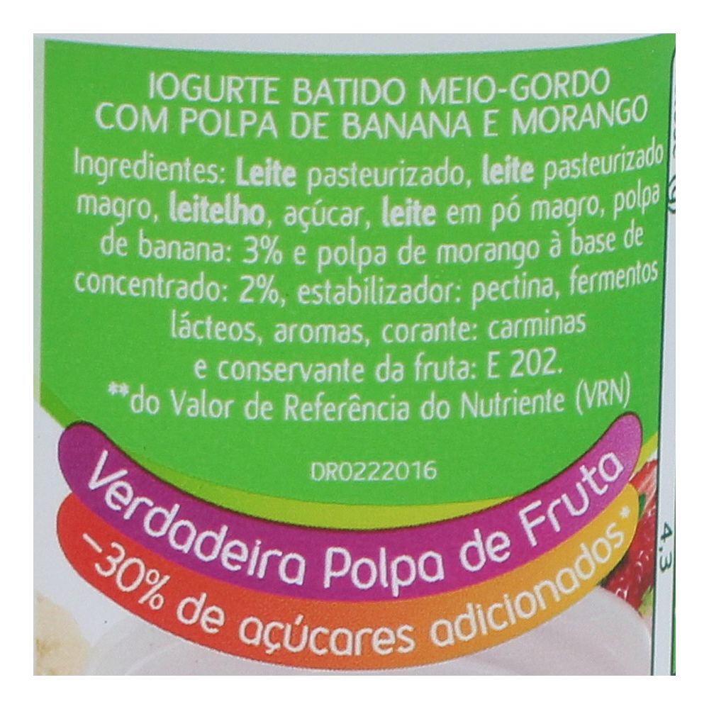  - Mimosa Banana / Strawberry Puree Yoghurt 4 x 125g (3)