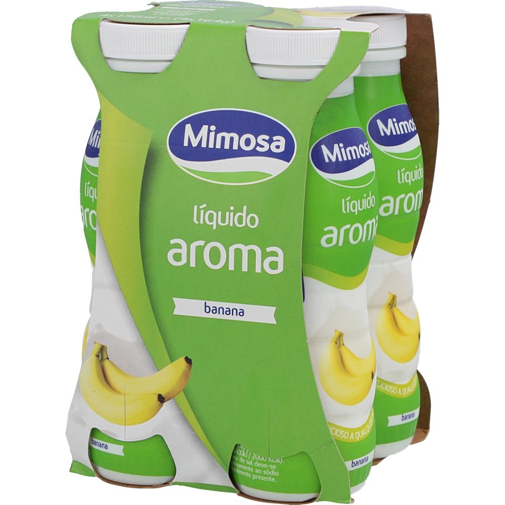  - Iogurte Líquido Mimosa Banana 4 x 156 mL (1)