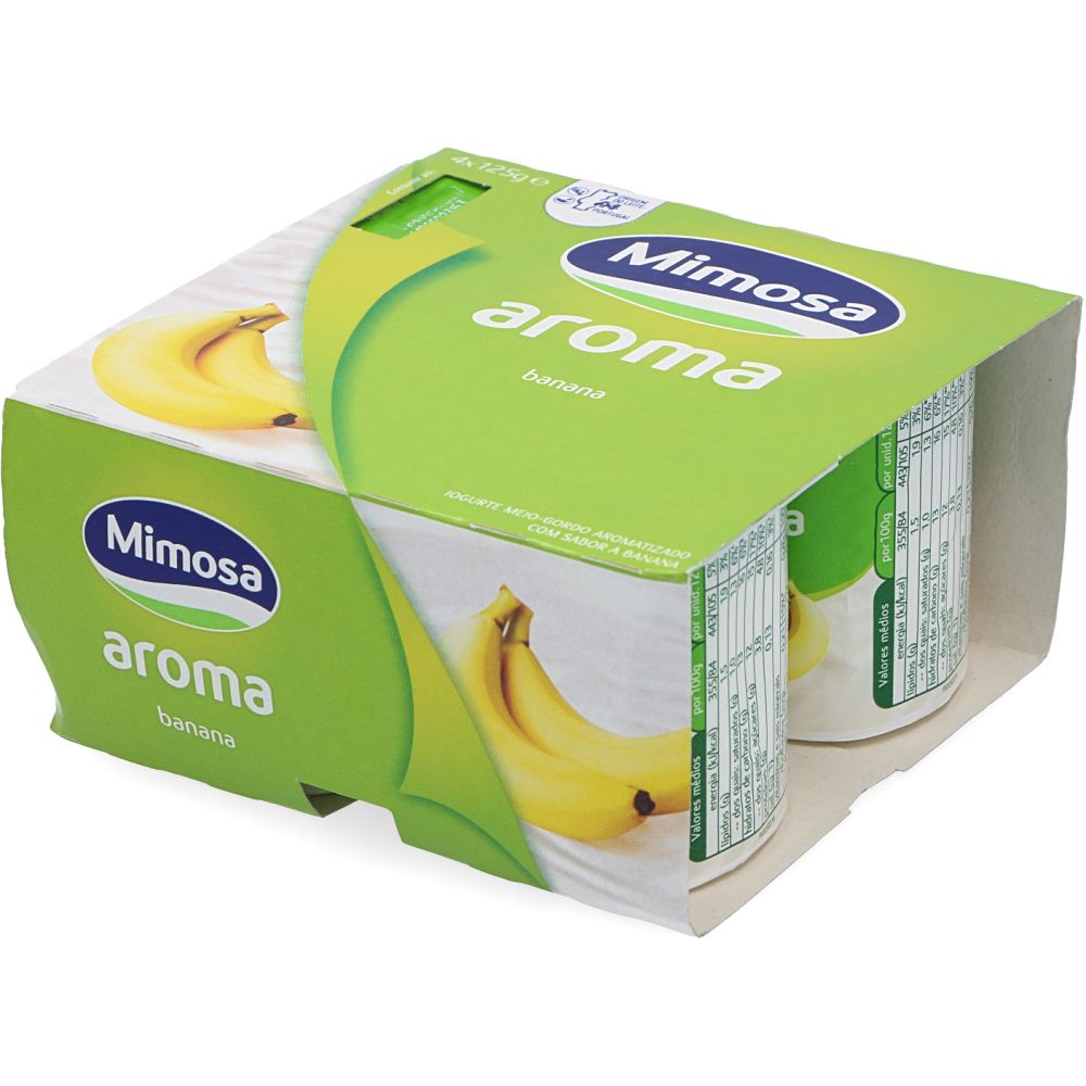  - Iogurte Mimosa Aroma Banana 4 x 125g (1)