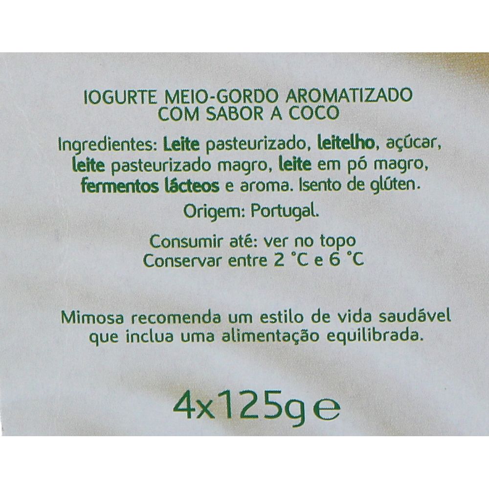  - Iogurte Mimosa Aroma Coco 4 x 125g (2)