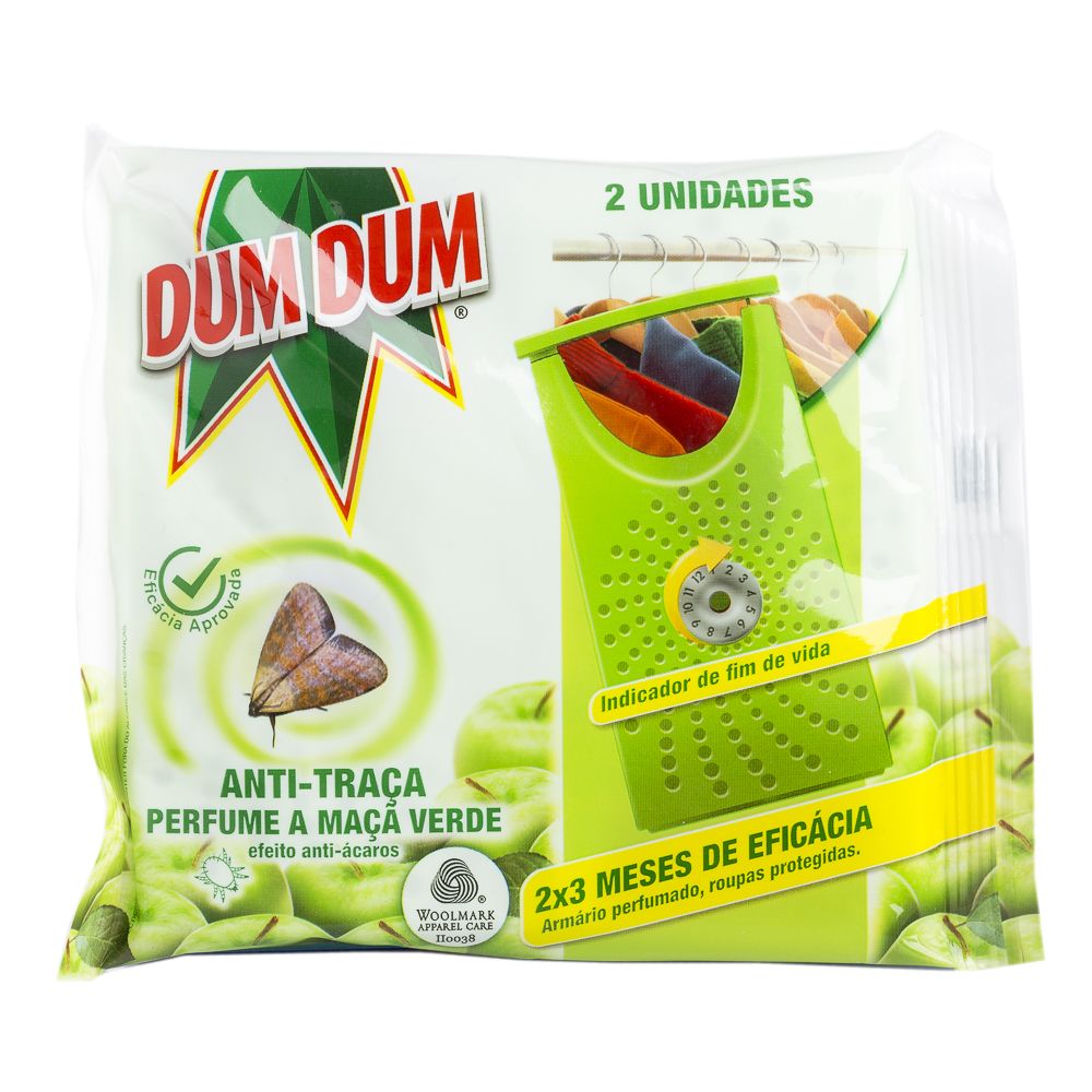  - Dum Dum Anti-Moth Insecticide Green Apple 2 un (1)