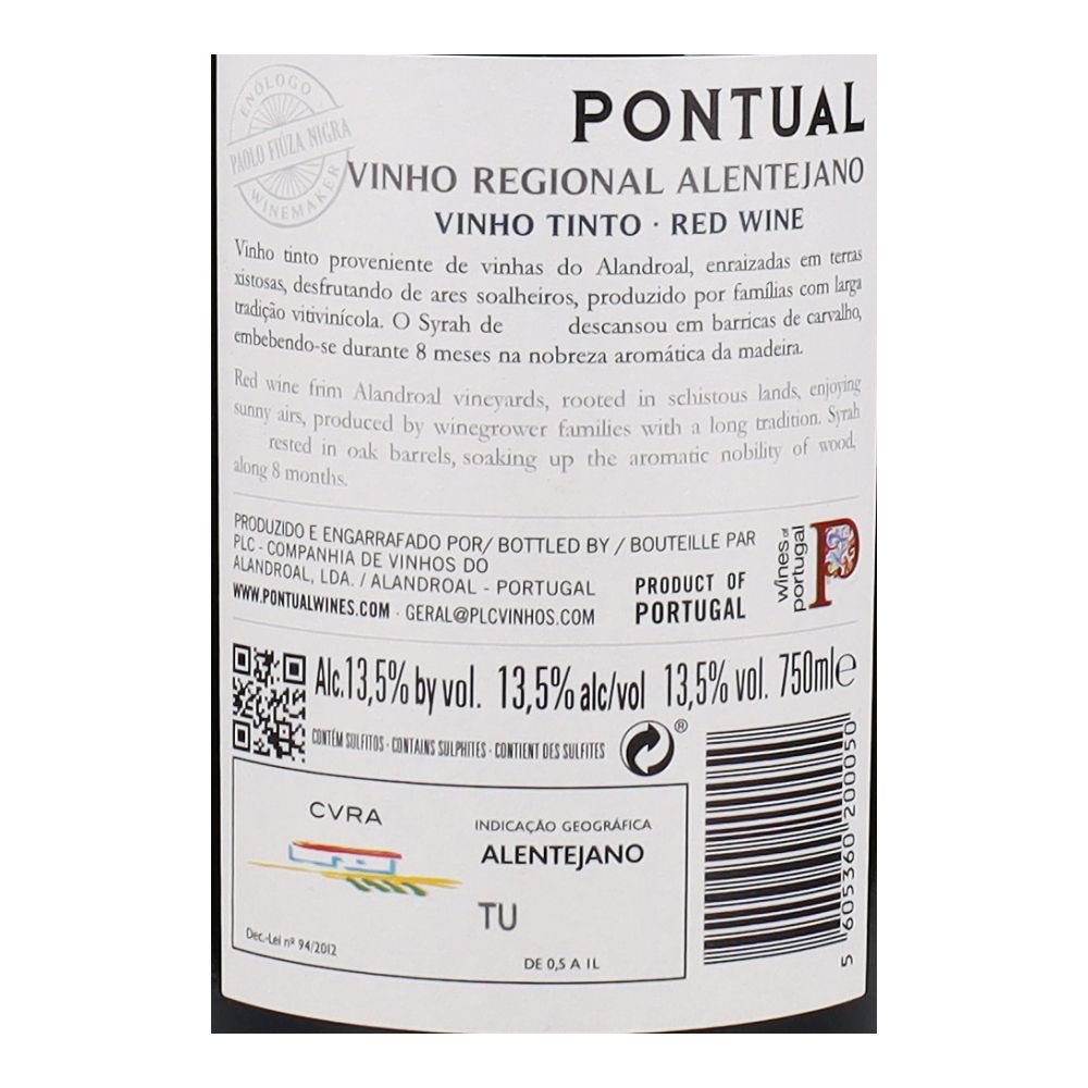  - Vinho Tinto Pontual Syrah 75cl (2)