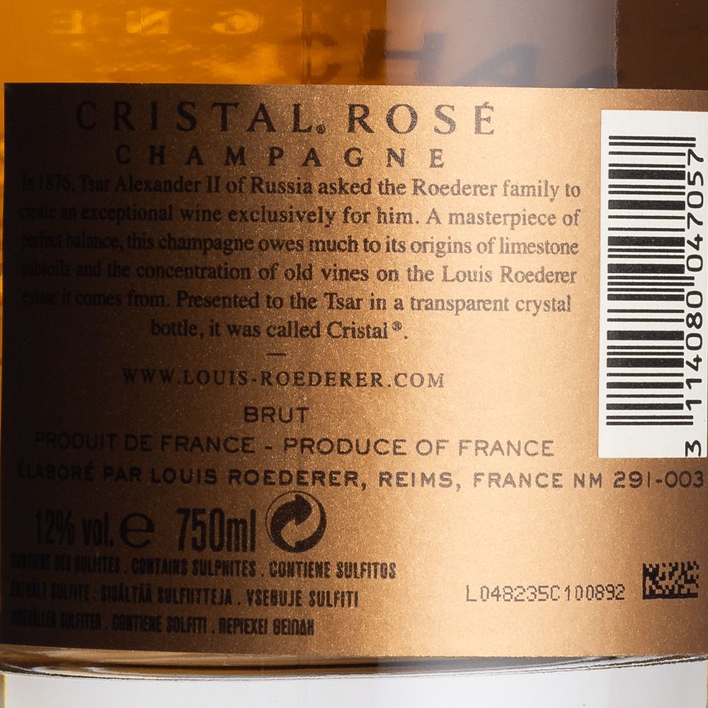  - Louis Roederer 2012 Cristal Rosé Champagne 75cl (2)