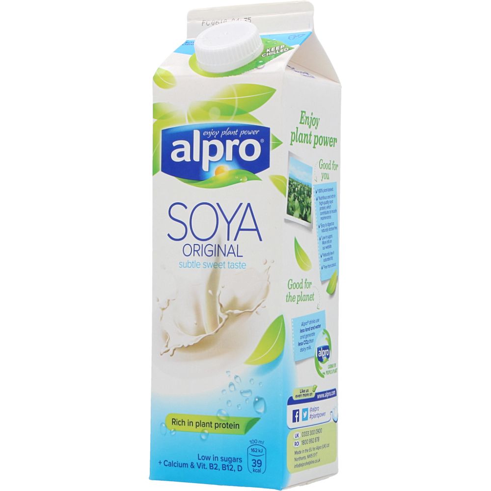  - Alpro Soya Drink w/ Pasteurized Calcium 1L (1)