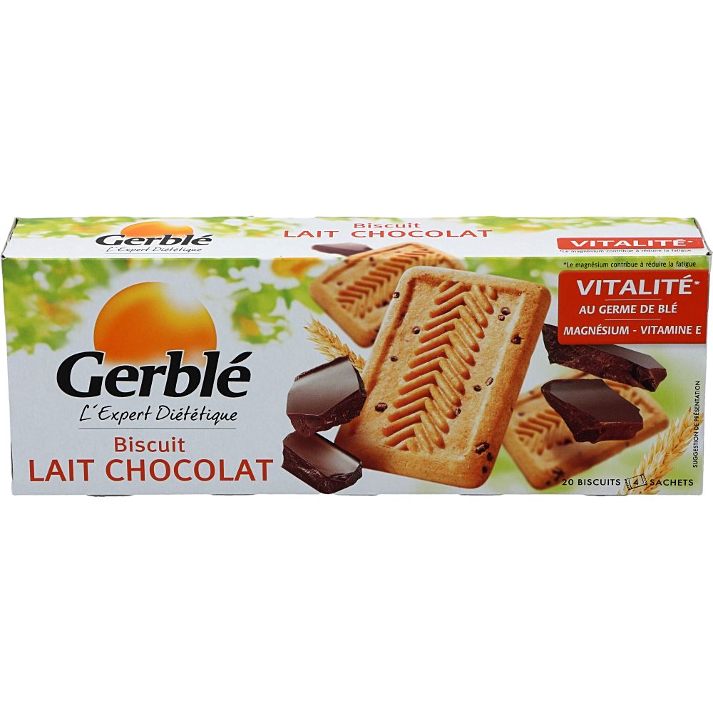  - Gerble Milk Chocolate Biscuits 230g (1)