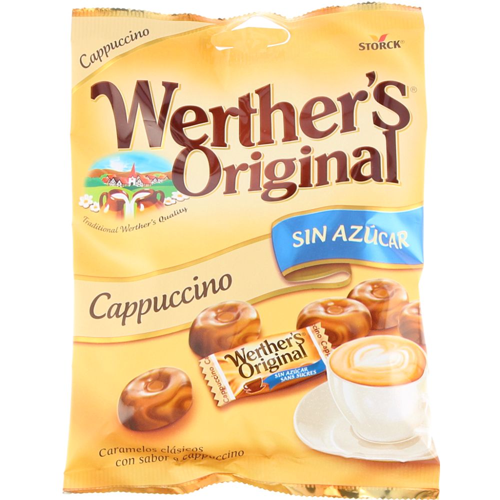  - Caramelos Werther`s Cappuccino s/ Açúcar 90 g (1)