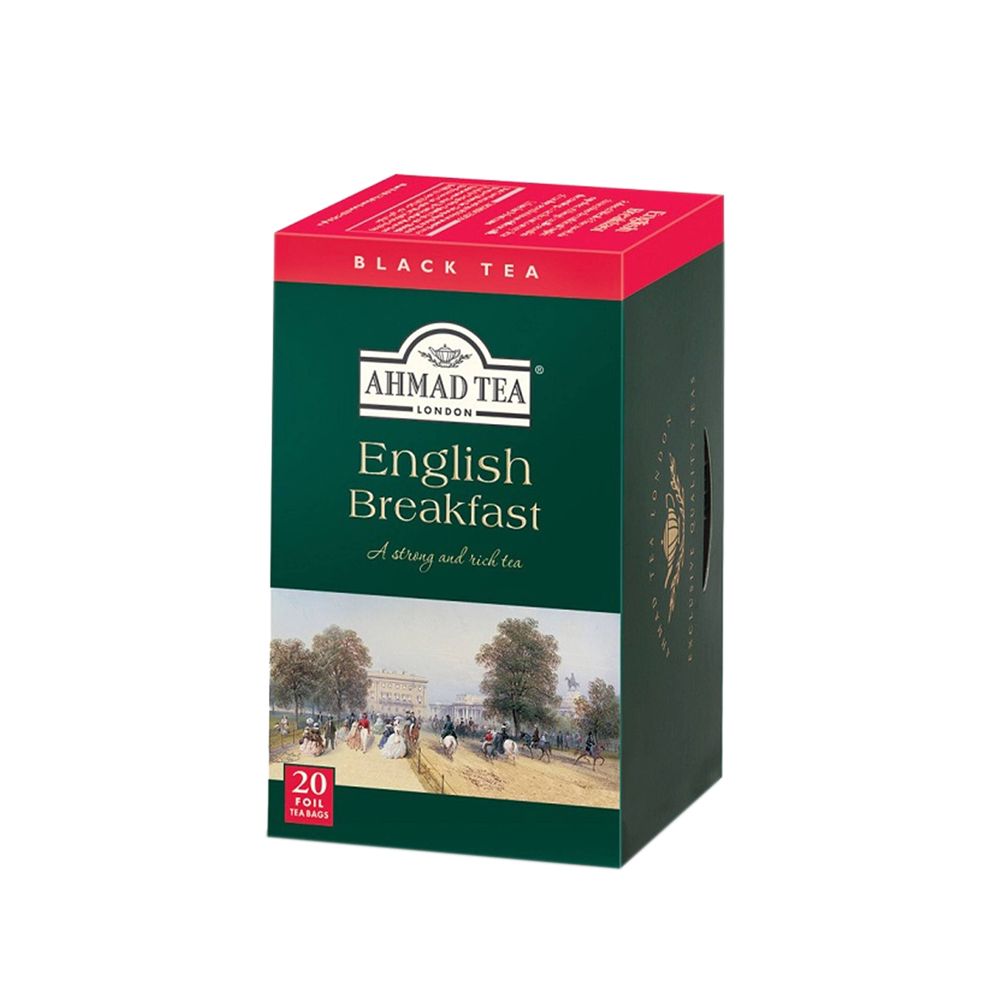  - Chá English Breakfast Ahmad Tea 20 Saquetas (1)