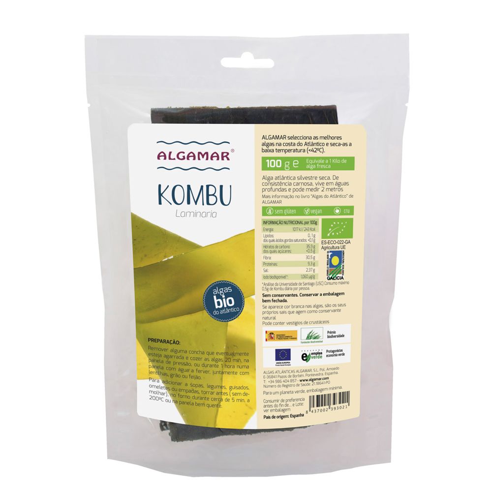  - Algamar Kombu Organic Algae 100g (1)