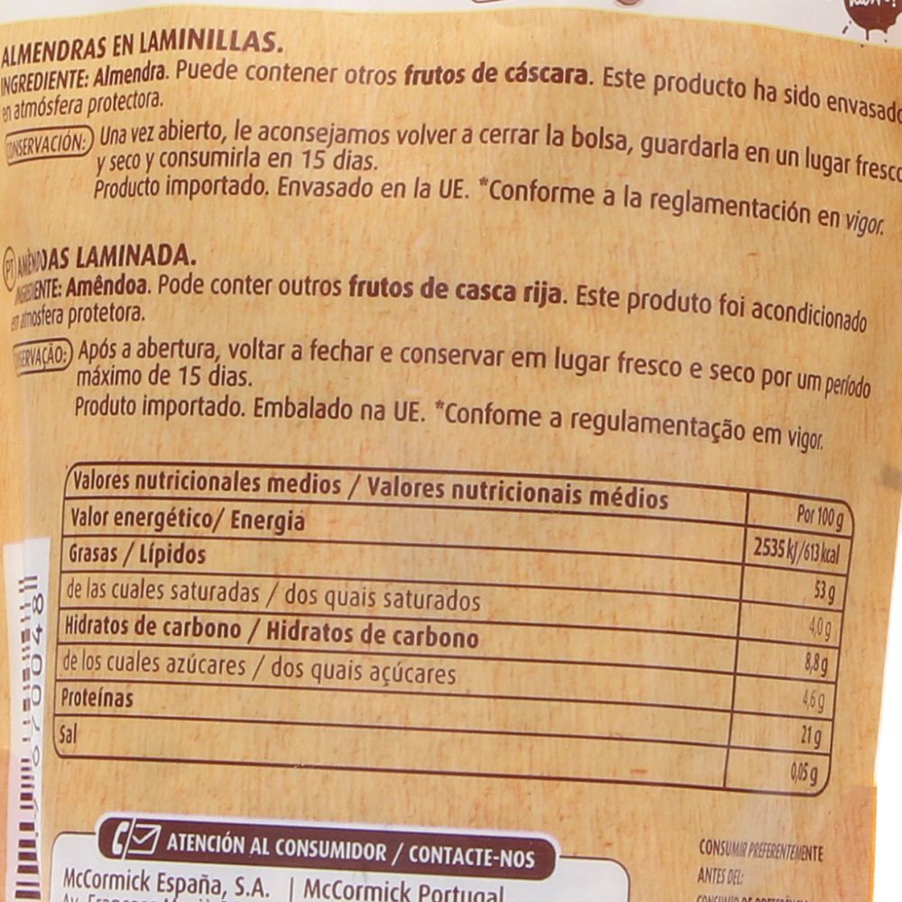  - Vahiné Flaked Almonds 125g (2)