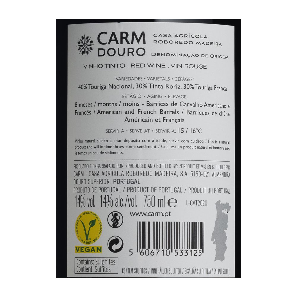  - Carm Red Wine 75cl (2)