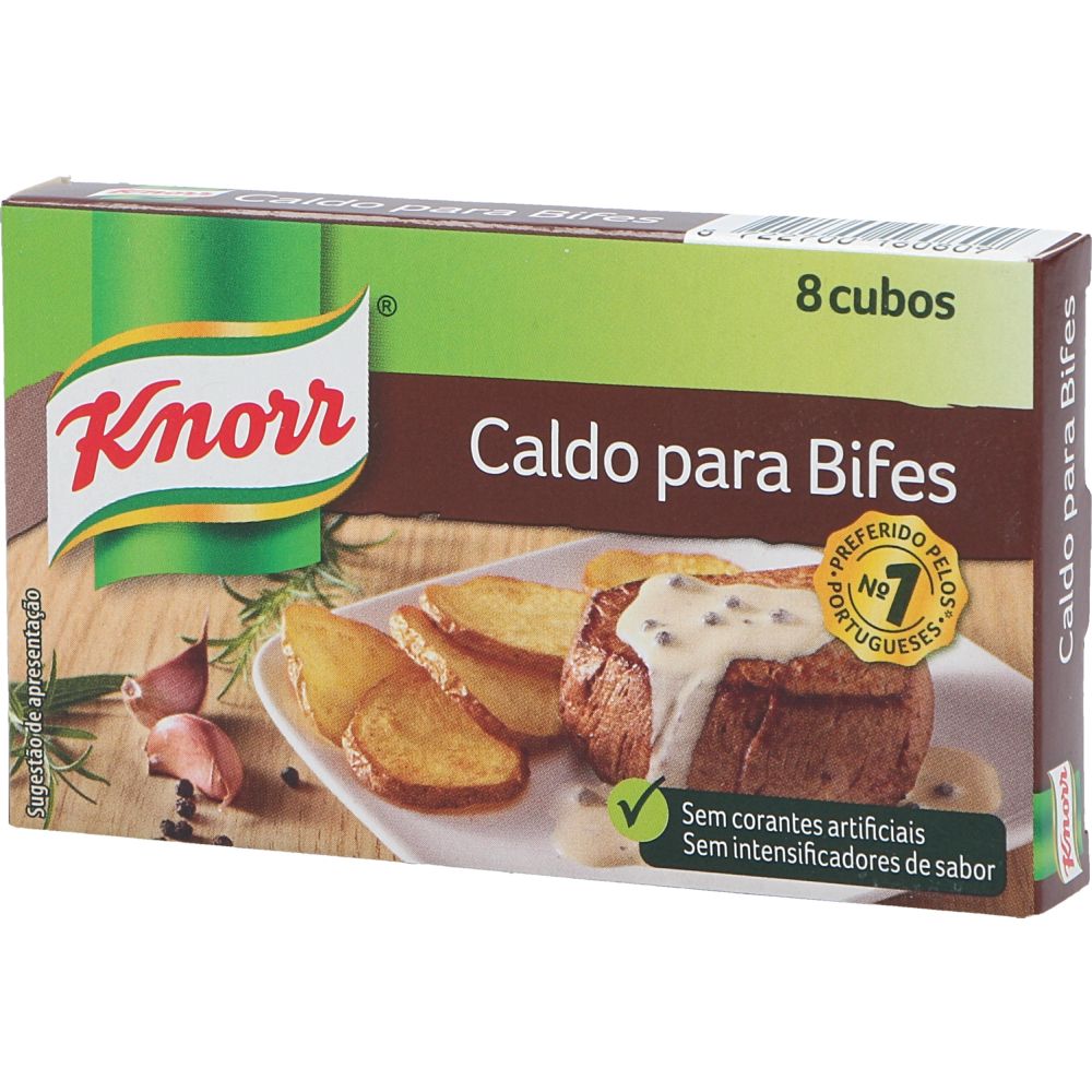  - Caldo Knorr p/ Bifes 8 un = 80 g (1)
