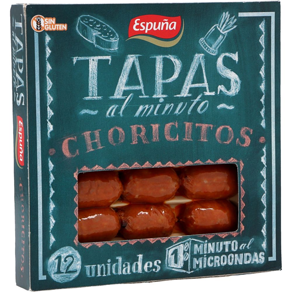  - Chouricitos Espuña Tapas 12 un = 80 g