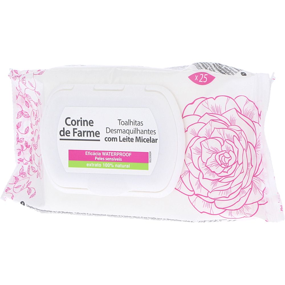  - Corine de Farme Make-Up Remover Wipes 25un (1)