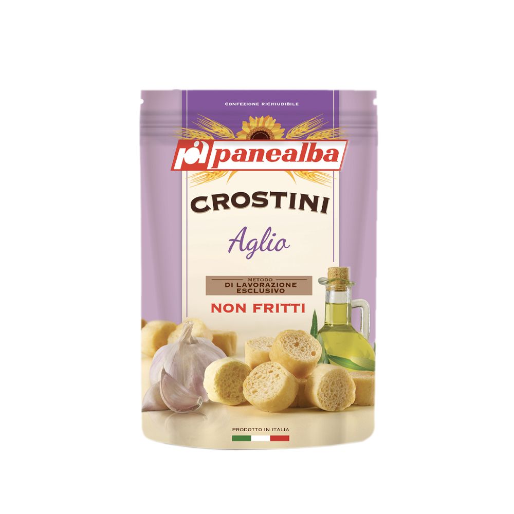  - Panealba Crostini Garlic Croutons 100g (1)