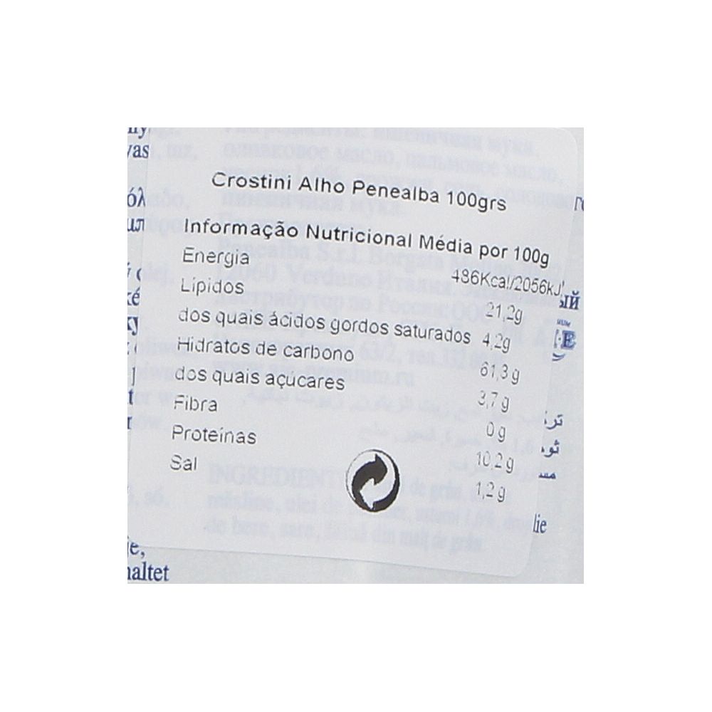  - Croutons Panealba Crostini c/ Alho 100g (2)
