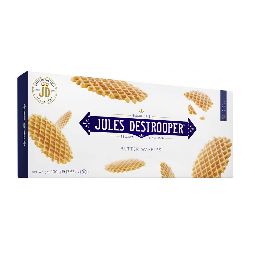  - Jules Destrooper Butter Waffles 100g (1)