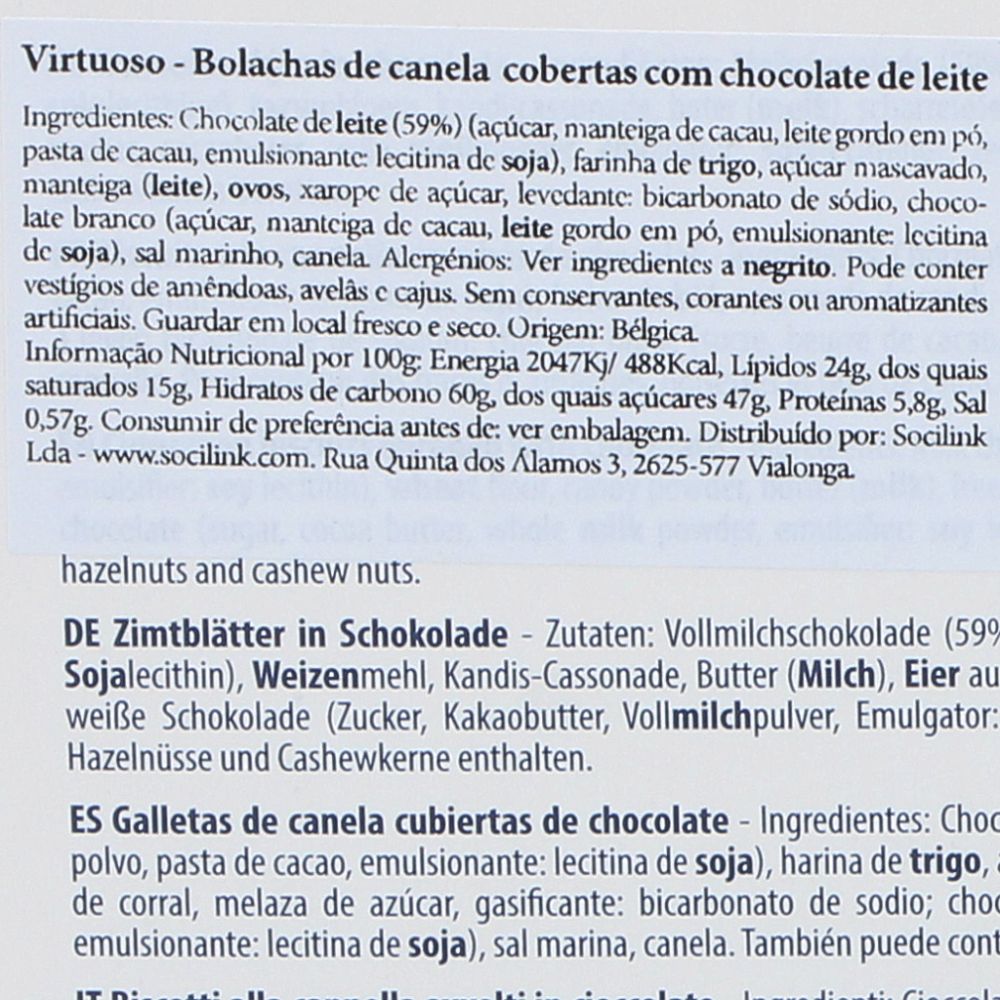  - Bolachas Jules Destrooper Virtuoso Chocolate Belga 100g (2)