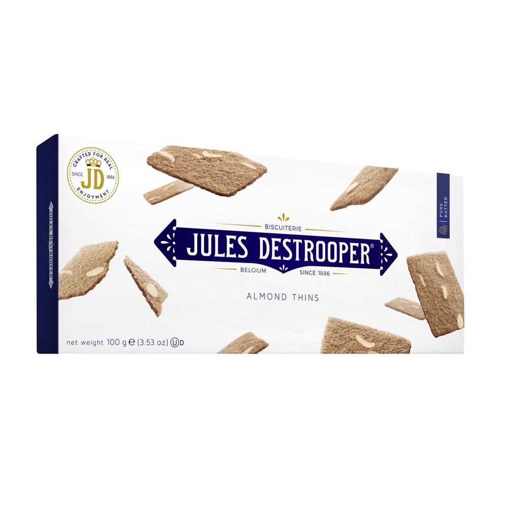  - Jules Destrooper Almond Thins 100g (1)