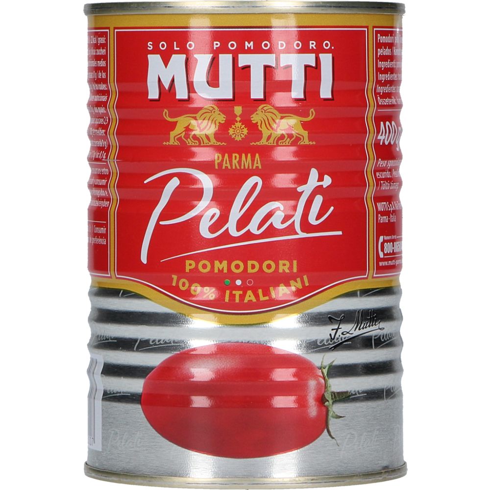  - Mutti Whole Peeled Tinned Tomatoes 400g (1)