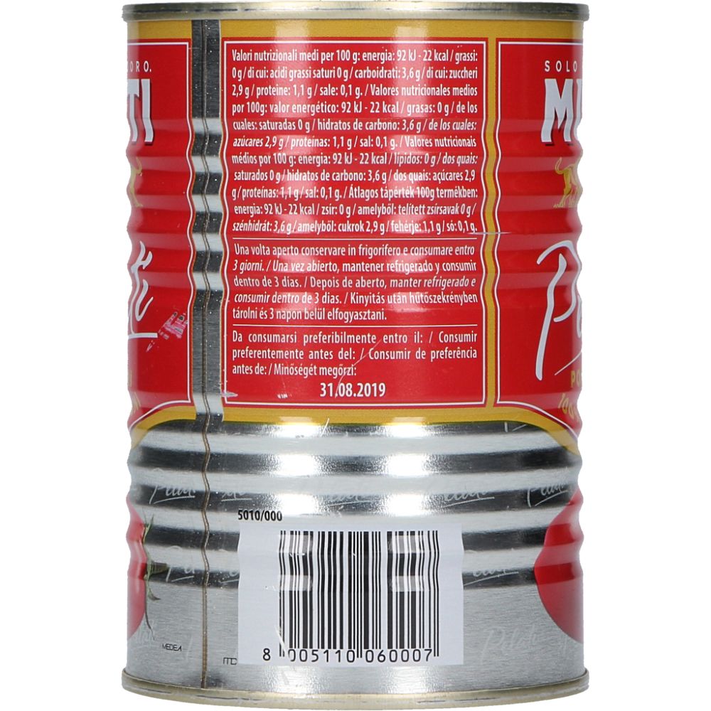  - Mutti Whole Peeled Tinned Tomatoes 400g (2)
