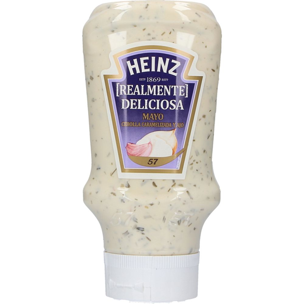  - Heinz Onion & Garlic Mayonnaise Top Down 400 ml (1)