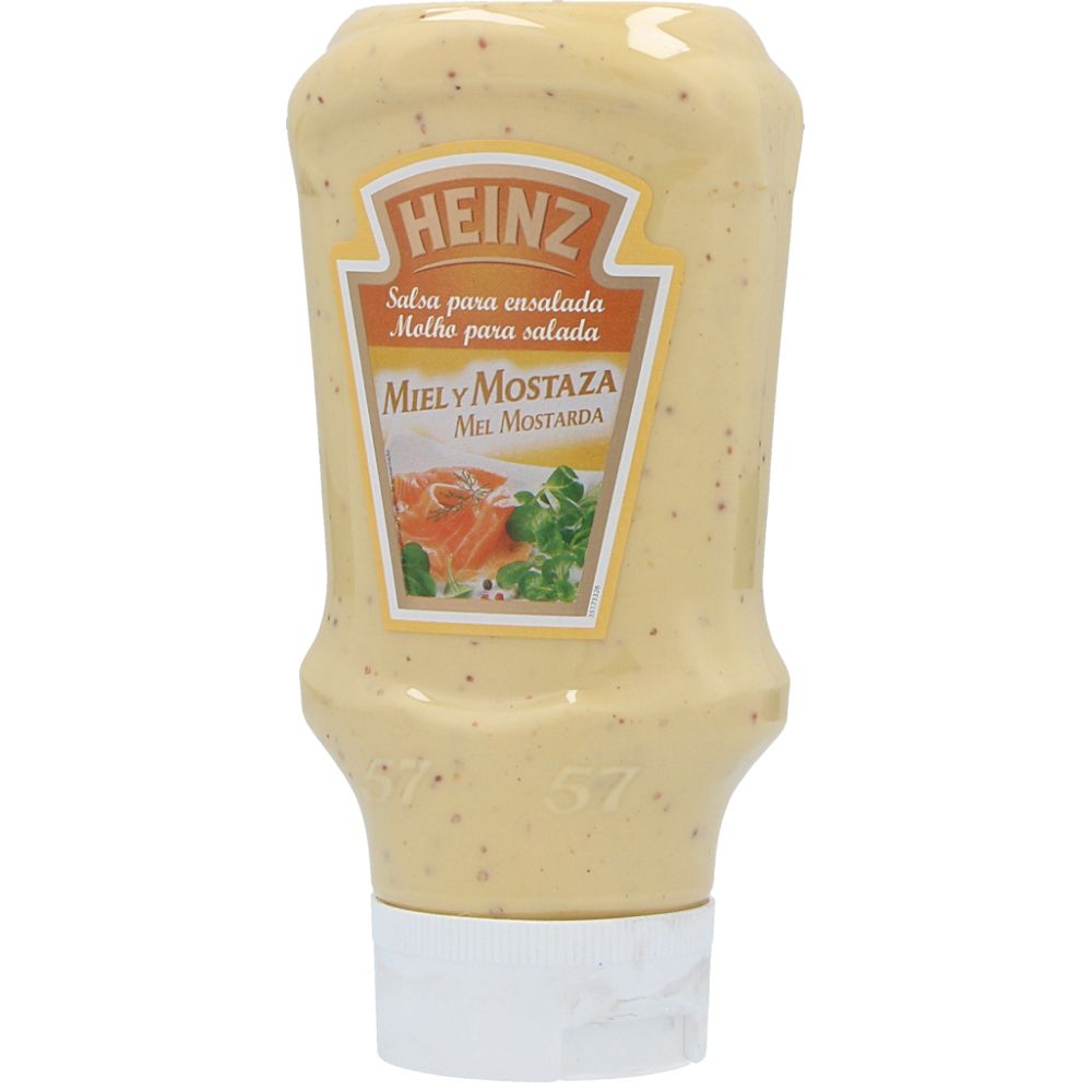  - Heinz Honey & Mustard Salad Dressing Top Down 400mL (1)
