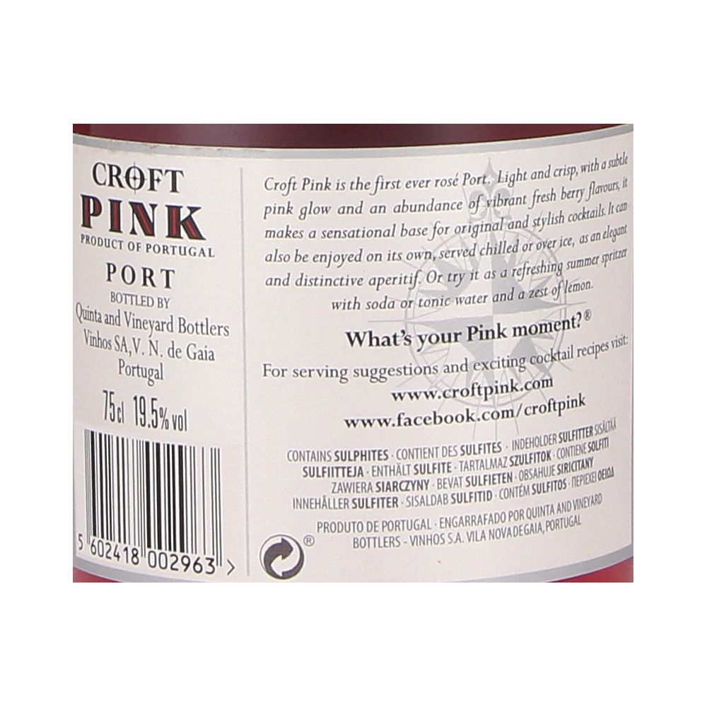  - Porto Croft Pink 75cl (2)