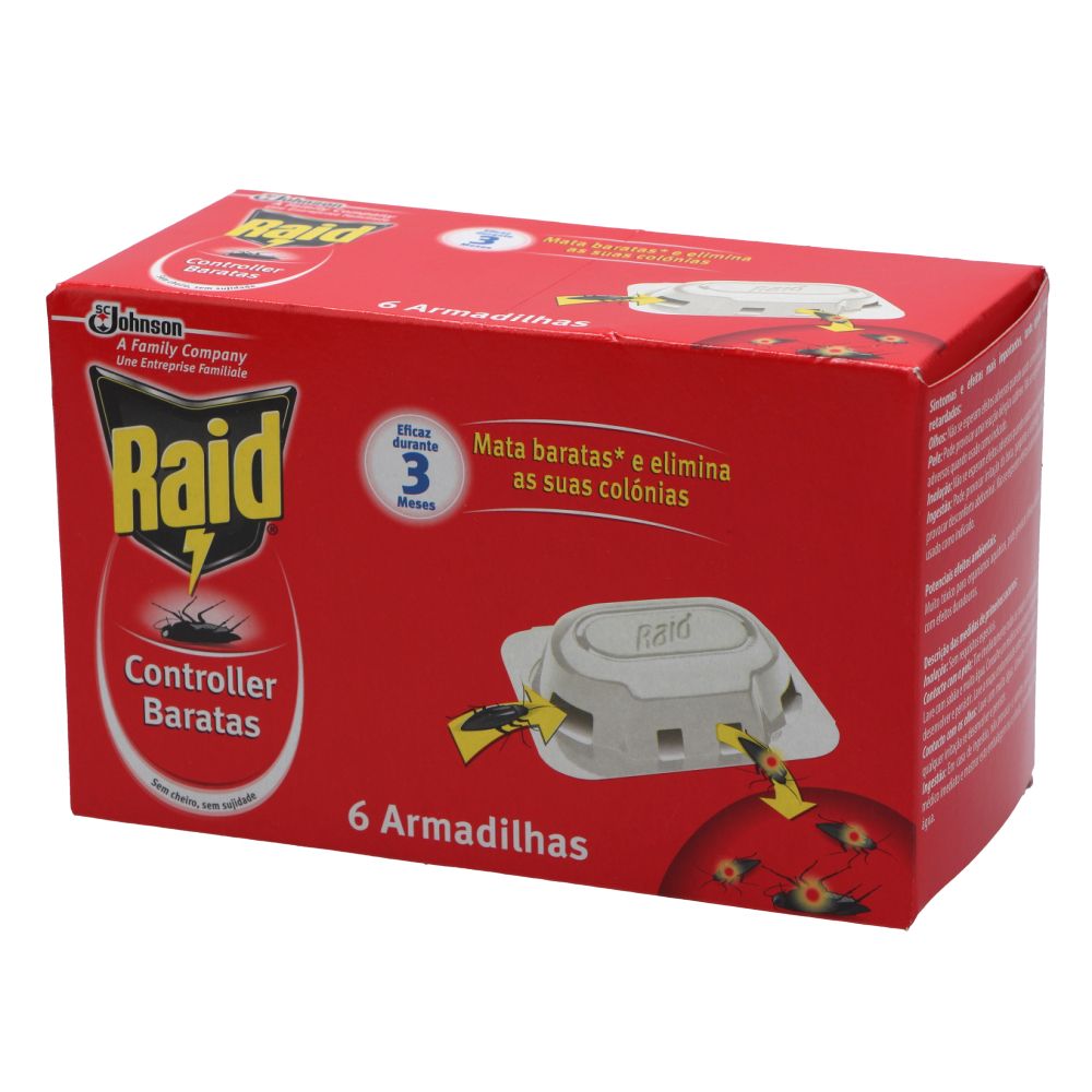  - Raid Controller Cockroaches Insecticide 6 pc (1)