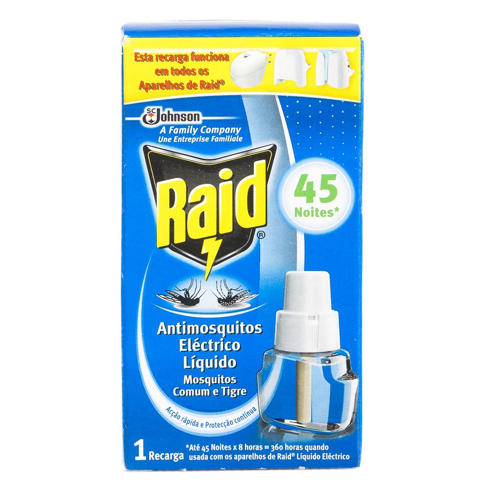  - Raid 45 Nights Electric Liquid Insect Killer Refill 26mL (1)