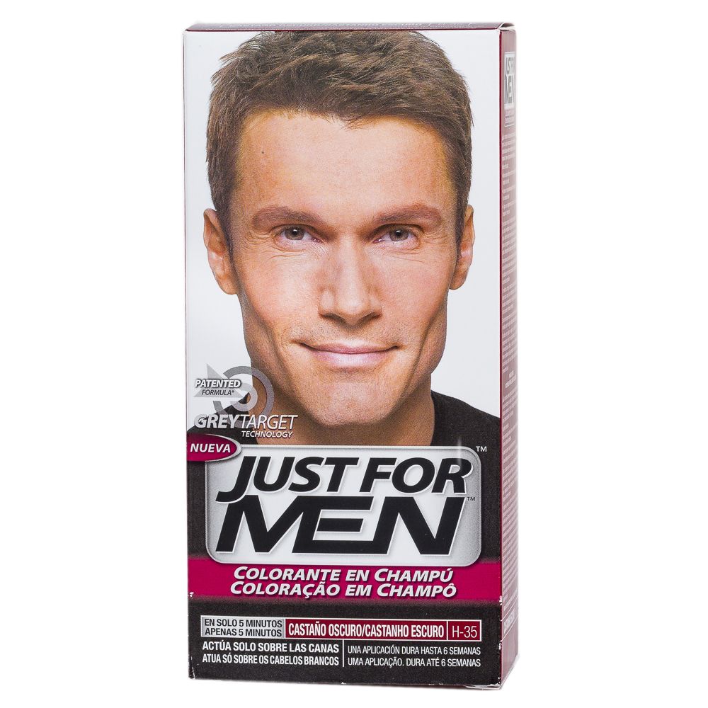  - Just For Men Shampoo-In Colour Dark Brown 30ml (1)