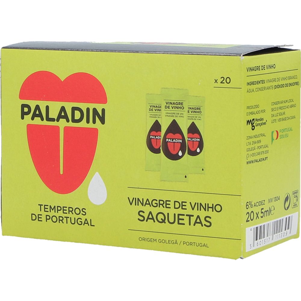  - Vinagre Paladin 20 Saquetas = 100 mL (1)