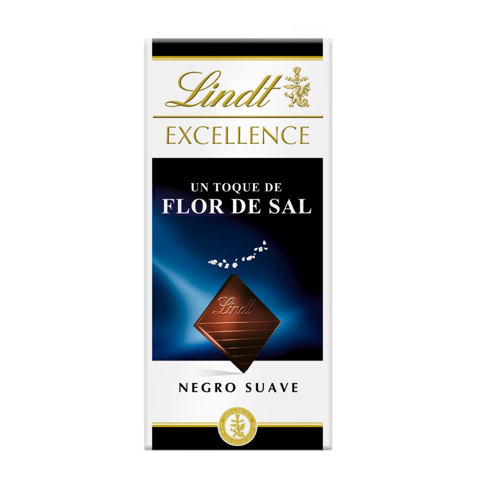  - Lindt Excellence Chocolate w/ a Touch of Sea Salt 100g (1)