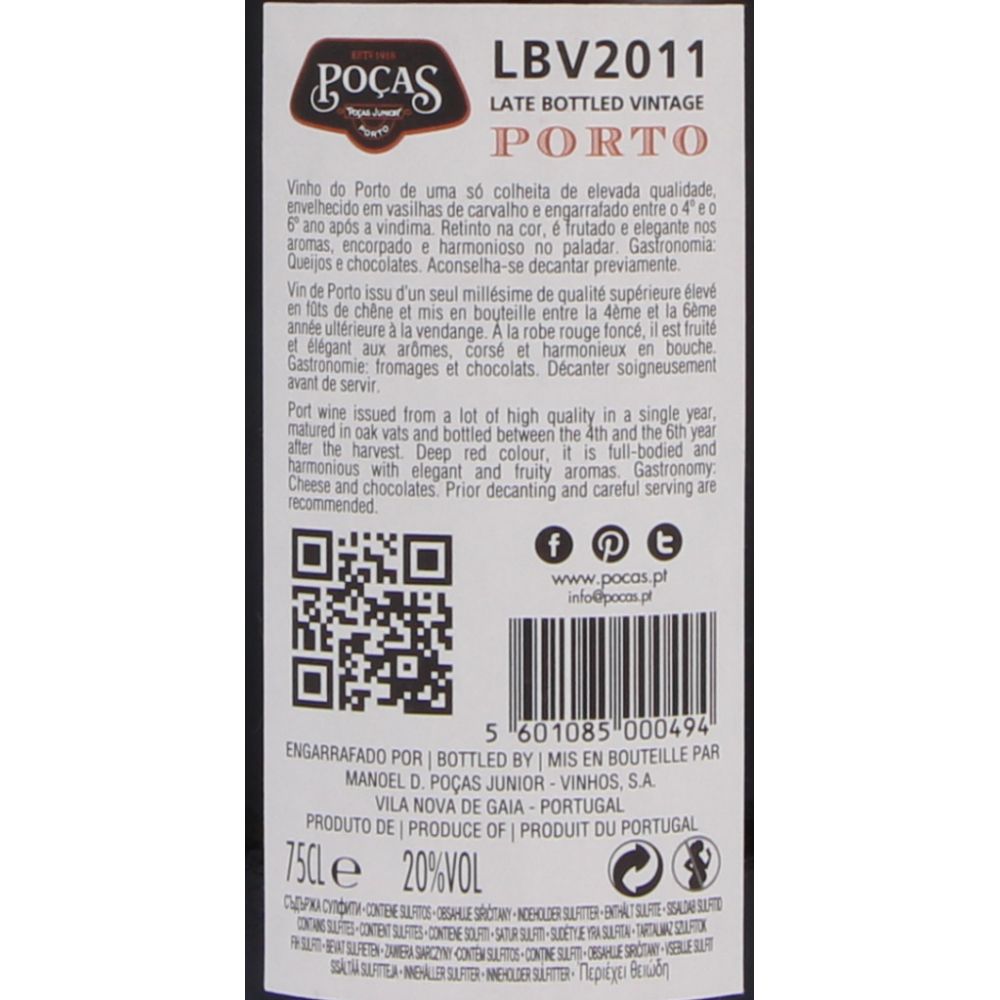  - Pocas Port Wine LBV 75cl (2)