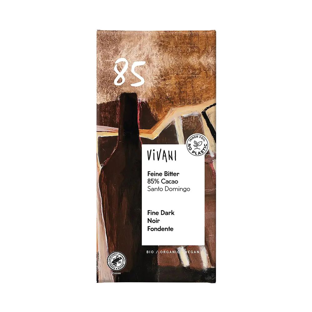  - Vivani Organic Dark Chocolate 85% Cocoa 100g (1)