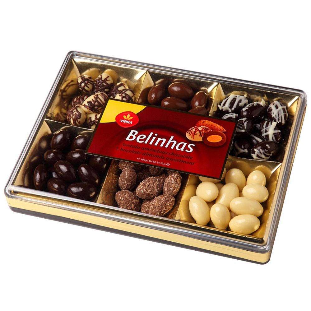  - Vieira Belinhas Assorted Almonds 400g (1)