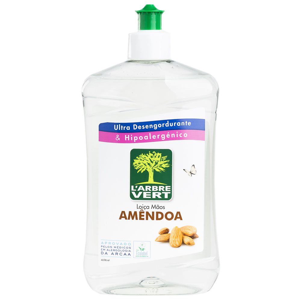  - Detergente L`Arbre Vert Loiça Amêndoa 500 mL (1)
