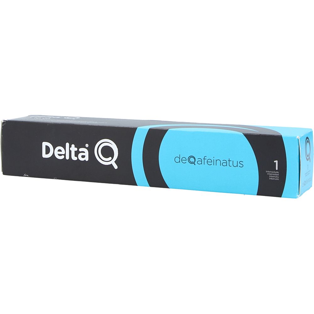 Delta Q Deqafeinatus Coffee 10 Capsules = 68 g - Decaffeinated