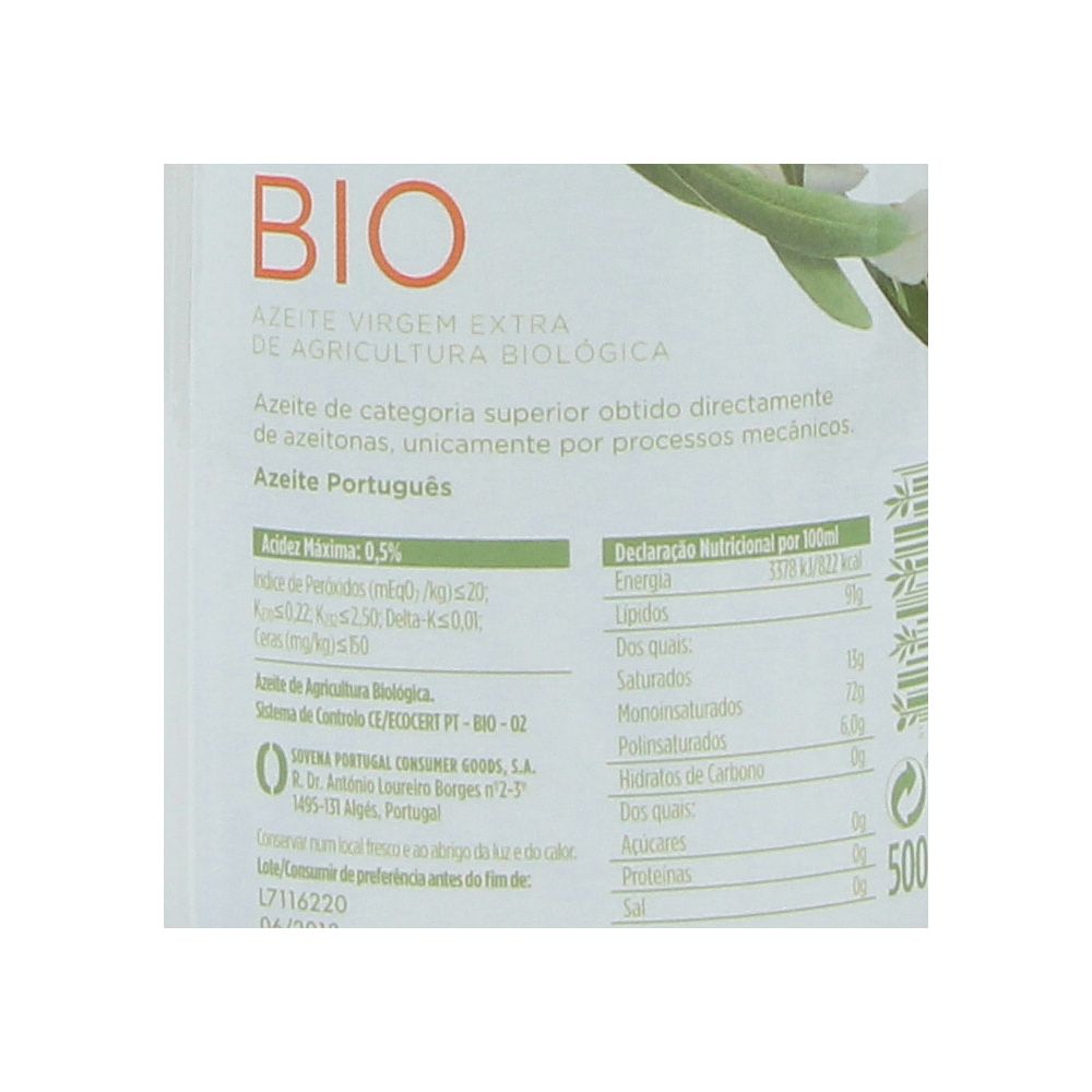  - Oliveira da Serra Organic Olive Oil 500 ml (2)