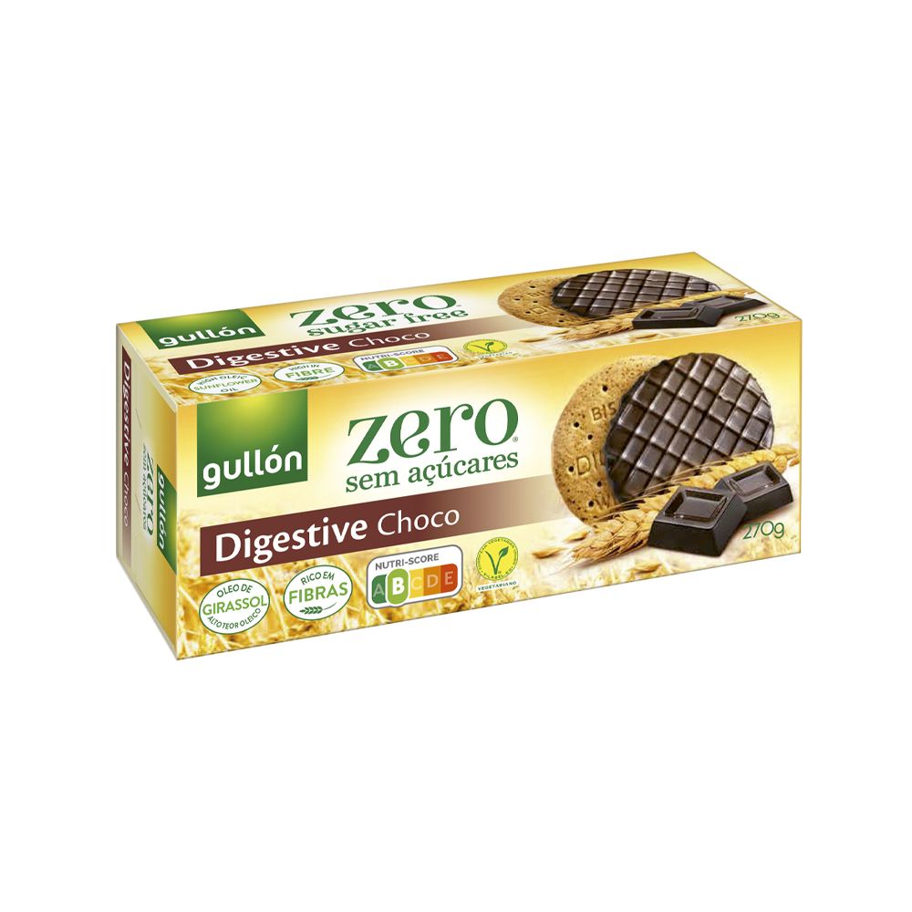  - Gullón Diet Nature Chocolate Digestive Biscuits 270g (1)