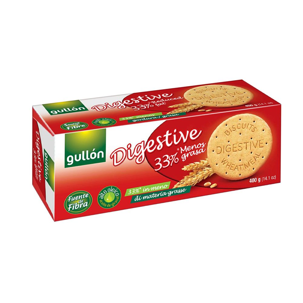  - Gullón Digestive Biscuits - 33% Fat 400g (1)
