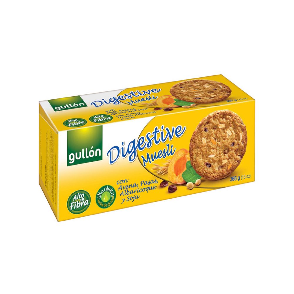  - Gullón Muesli Digestive Biscuits 365g (1)