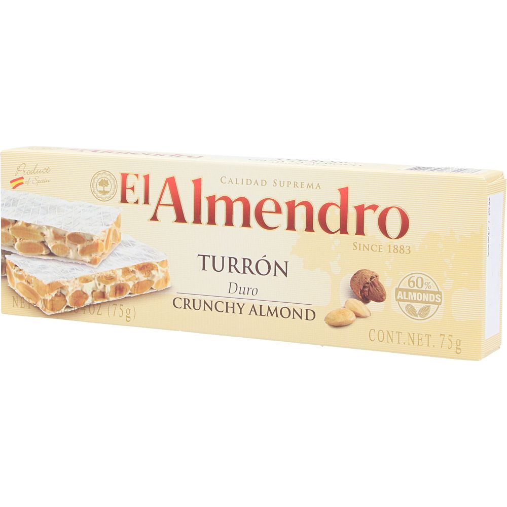  - El Amendro Crunchy Almond Nougat 75g (1)
