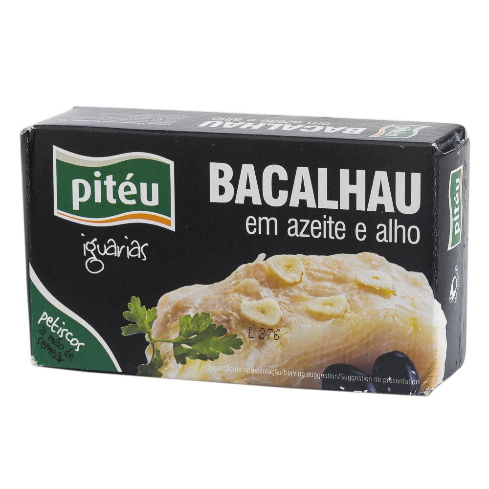  - Pitéu Cod in Olive Oil & Garlic 80g (1)