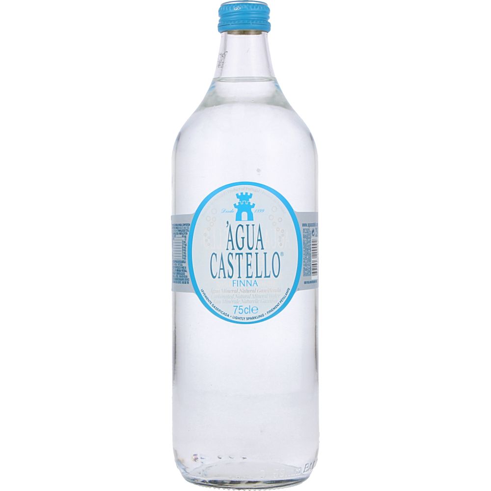  - Castello Finna Sparkling Mineral Water, Single Use 75cl (1)