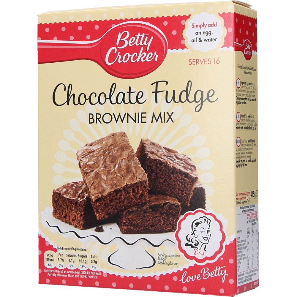  - Betty Crocker Chocolate Fudge Cake Mix 415g (1)