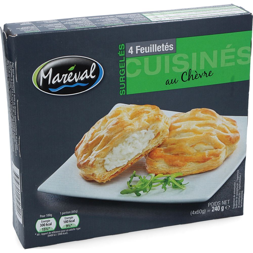  - Mareval Goat`s Cheese Pastries 4 pc = 240g (1)