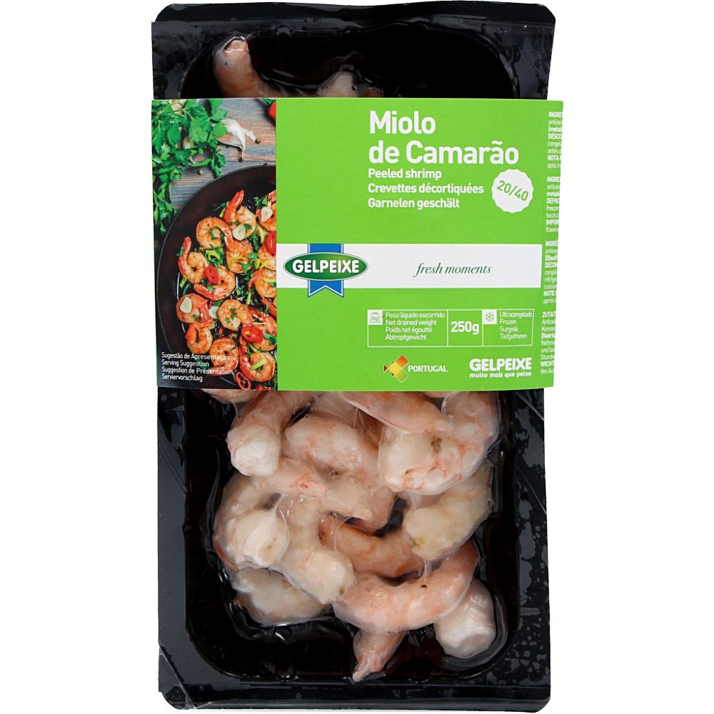  - Gelpeixe Peeled Shrimp 20/40 250g (1)