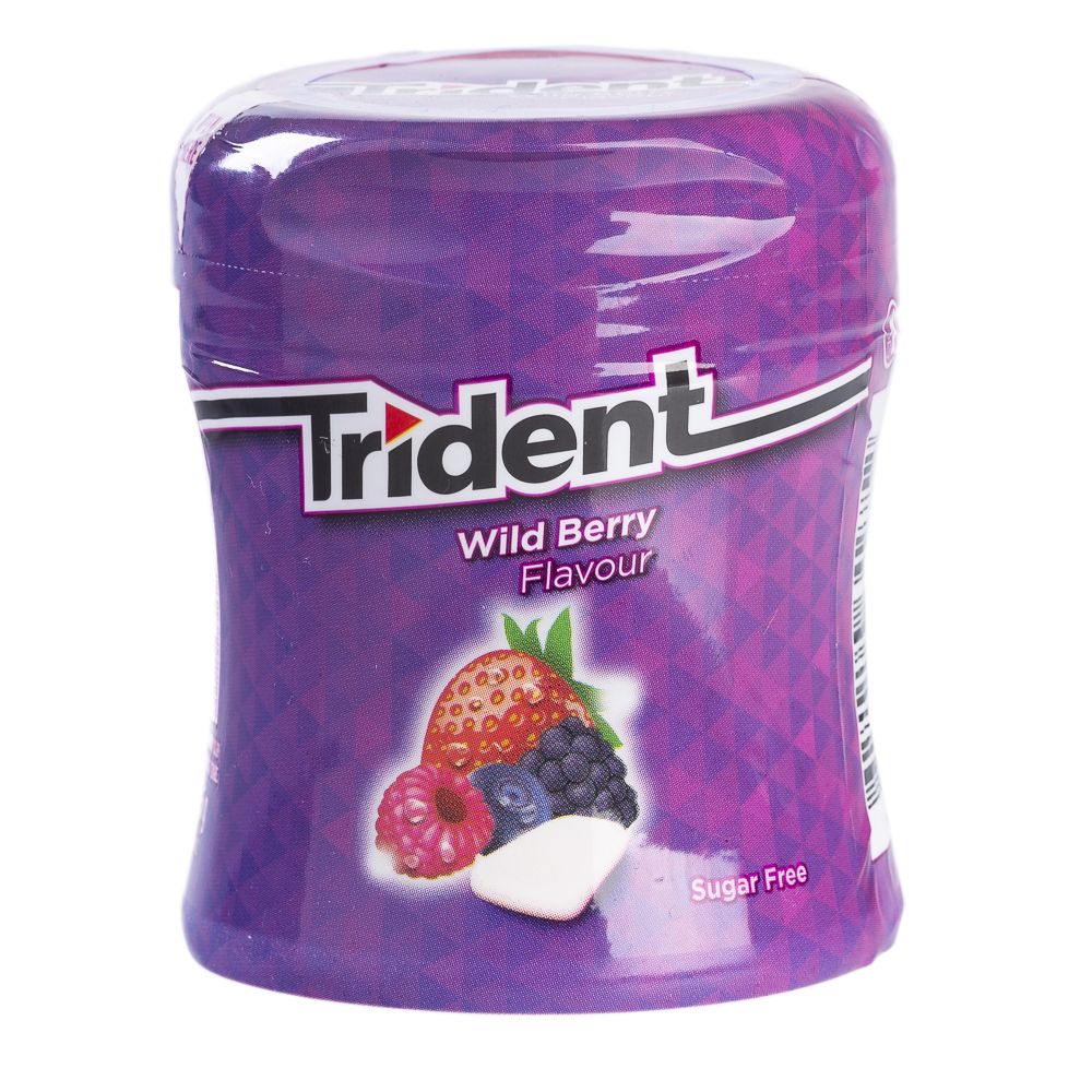  - Trident Fruit Fruits of the Forest Chewing Gum 82.6 g (1)