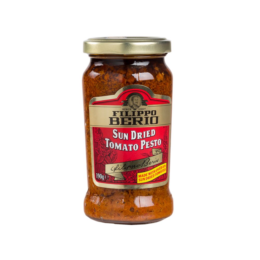  - Molho Filippo Berio Pesto Tomate Seco ao Sol 190g (1)